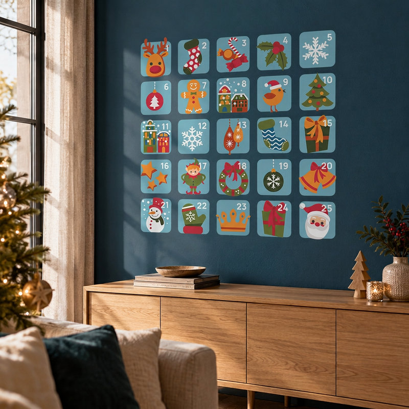 Wall Stickers: Advent Calendar