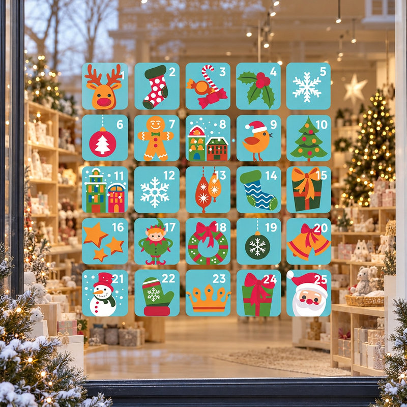 Wall Stickers: Advent Calendar