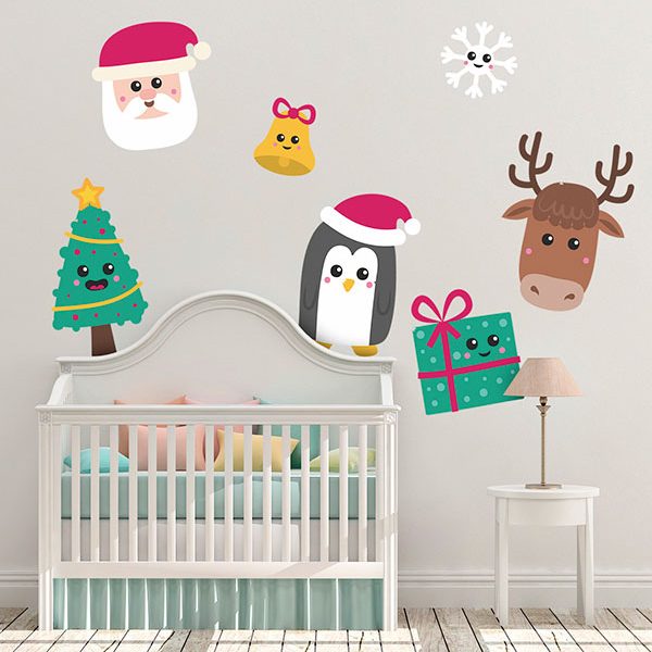 Wall Stickers: Christmas Symbol Kit