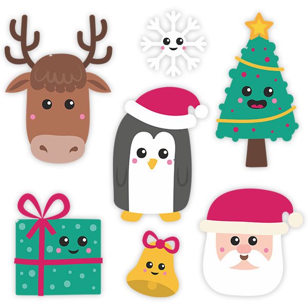 Wall Stickers: Christmas Symbol Kit