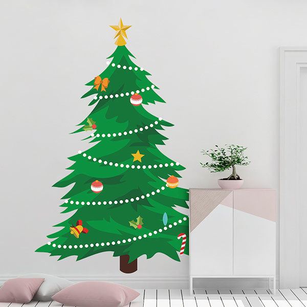 Wall Stickers: Christmas spruce