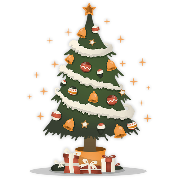 Wall Stickers: Magic Christmas Tree