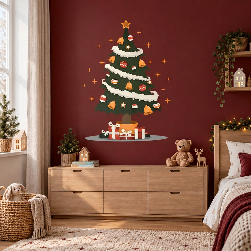 Wall Stickers: Magic Christmas Tree