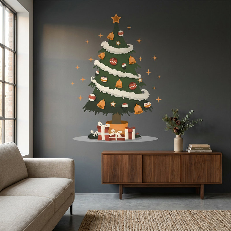Wall Stickers: Magic Christmas Tree