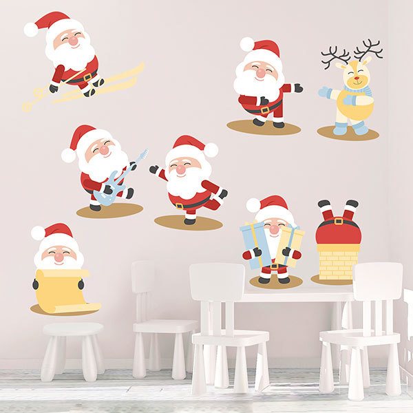 Wall Stickers: Santa Claus Kit 1