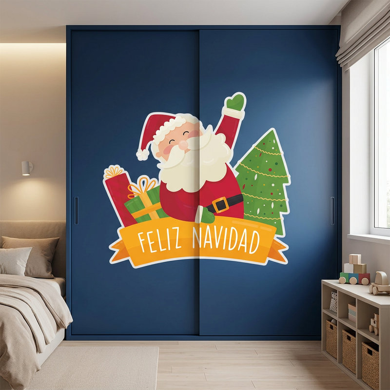 Wall Stickers: Merry Christmas, in Spanish