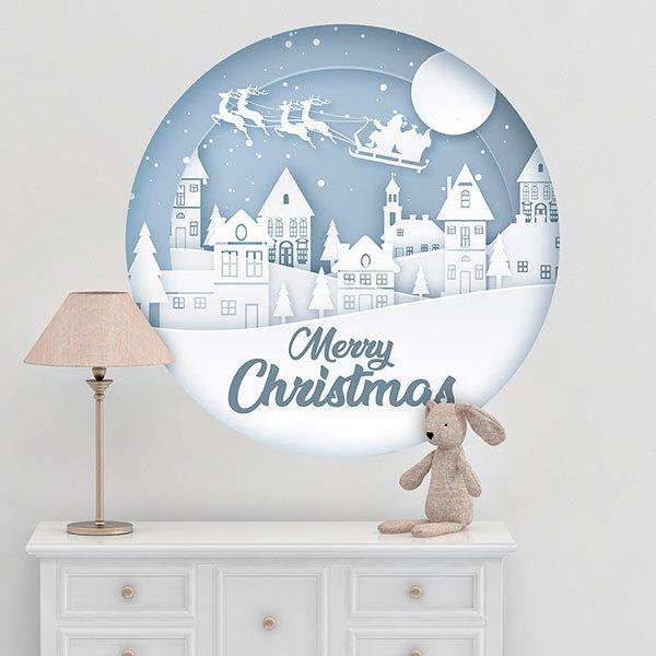 Wall Stickers: White Christmas, in english