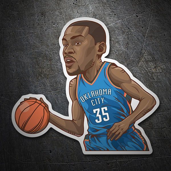 Car & Motorbike Stickers: NBA - Kevin Durant