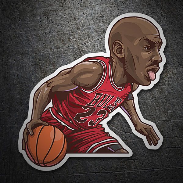 Car & Motorbike Stickers: NBA - Michael Jordan