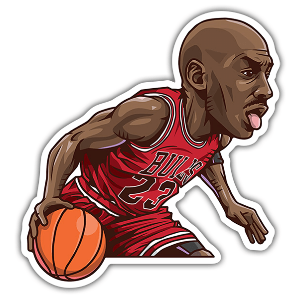 Car & Motorbike Stickers: NBA - Michael Jordan