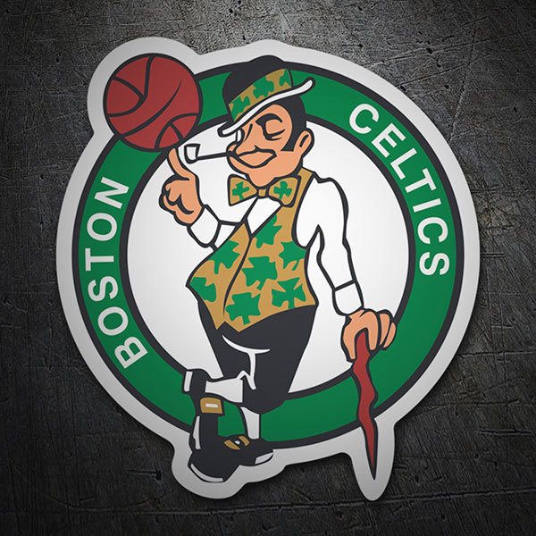 Car & Motorbike Stickers: NBA - Boston Celtics shield