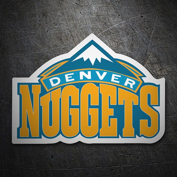 Car & Motorbike Stickers: NBA - Denver Nuggets shield