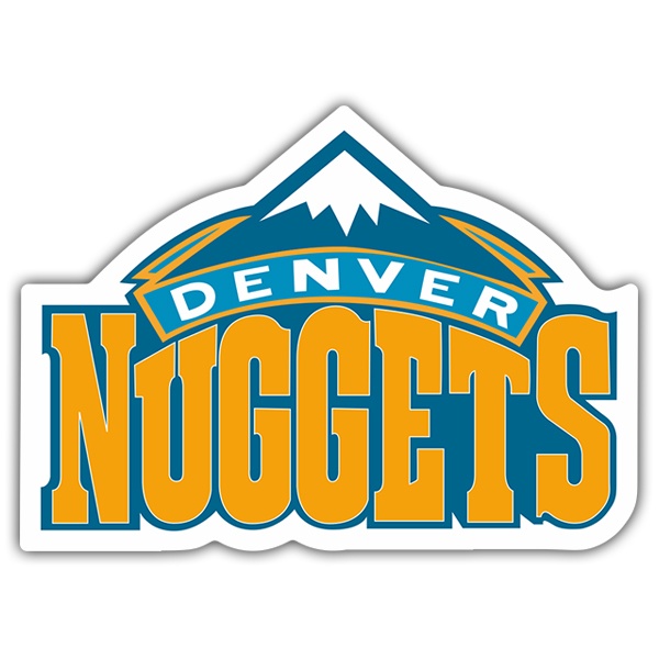 Car & Motorbike Stickers: NBA - Denver Nuggets shield
