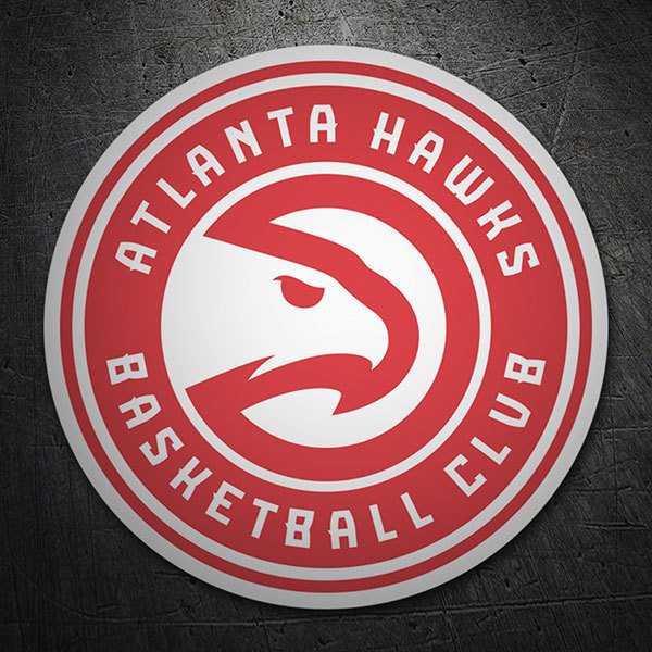 Car & Motorbike Stickers: NBA - Atlanta Hawks shield