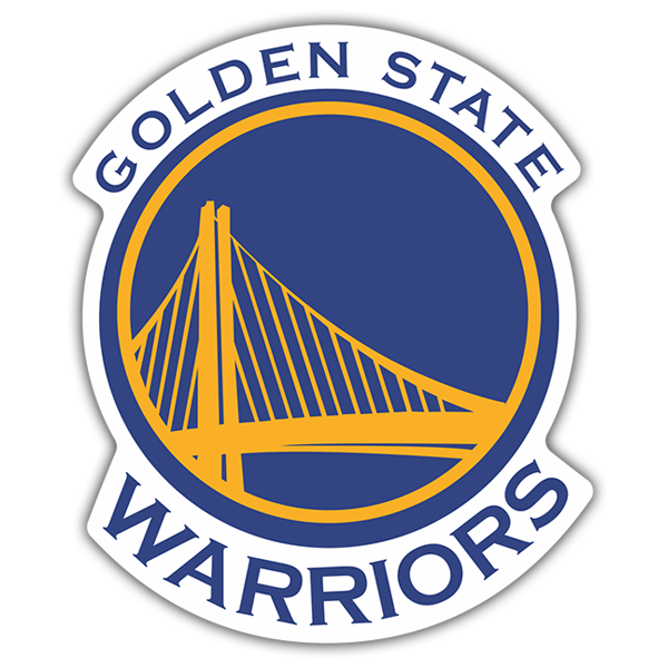 Car & Motorbike Stickers: NBA - Golden State Warriors shield