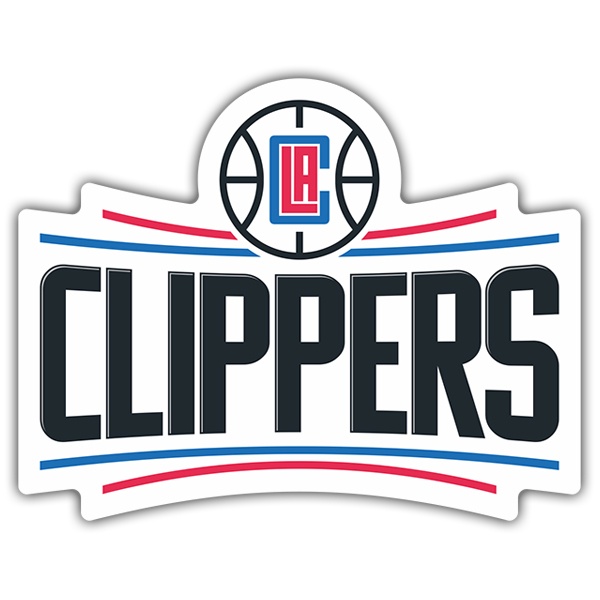 Car & Motorbike Stickers: NBA - Los Angeles Clippers shield