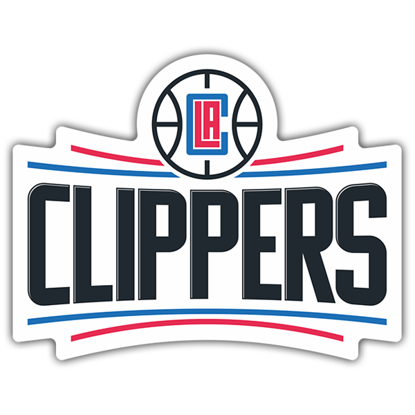 Car & Motorbike Stickers: NBA - Los Angeles Clippers Logo