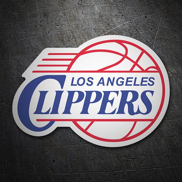 Car & Motorbike Stickers: NBA - Los Angeles Clippers old shield 1