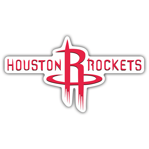 Car & Motorbike Stickers: NBA - Houston Rockets Schild