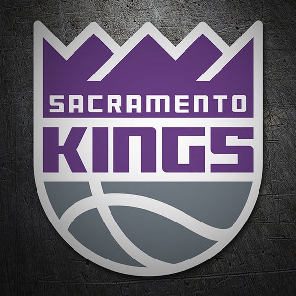 Car & Motorbike Stickers: NBA - Sacramento Kings Schild
