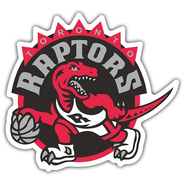 Car & Motorbike Stickers: NBA - Toronto Raptors old shield