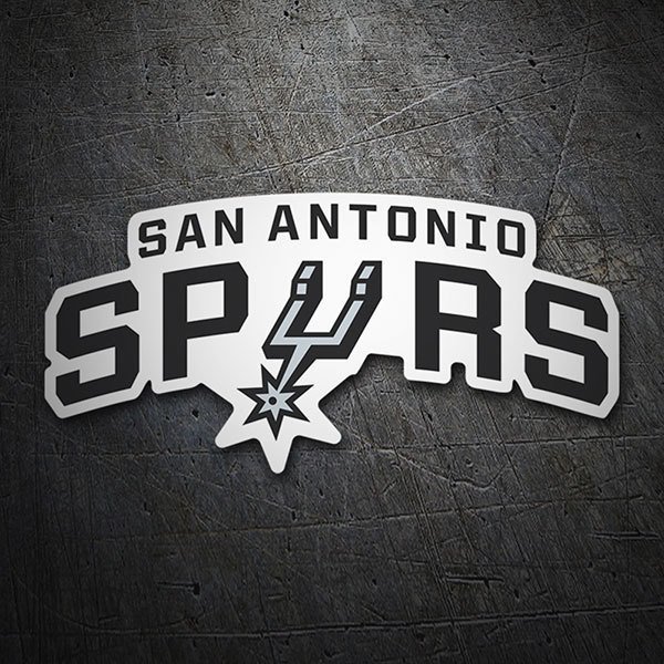 Car & Motorbike Stickers: NBA - San Antonio Spurs shield