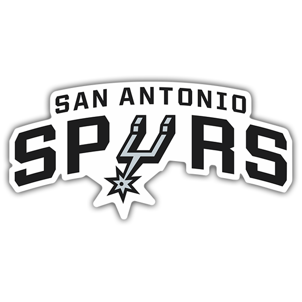Car & Motorbike Stickers: NBA - San Antonio Spurs shield