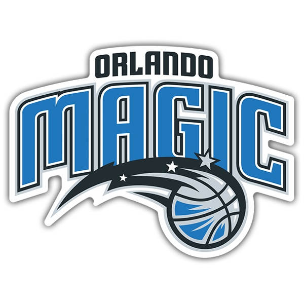 Car & Motorbike Stickers: NBA - Orlando Magic shield