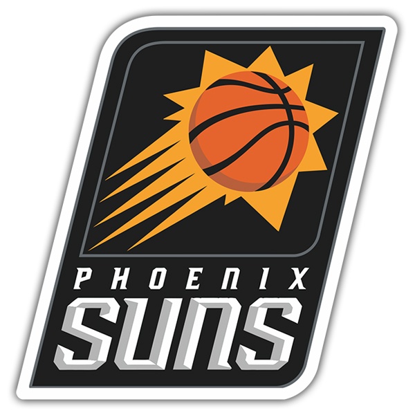 Car & Motorbike Stickers: NBA - Phoenix Suns shield