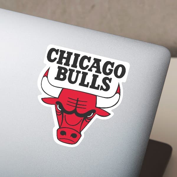 Sticker NBA - Chicago Bulls shield | MuralDecal.com Sticker NBA - Chicago Bulls shield | MuralDecal.com