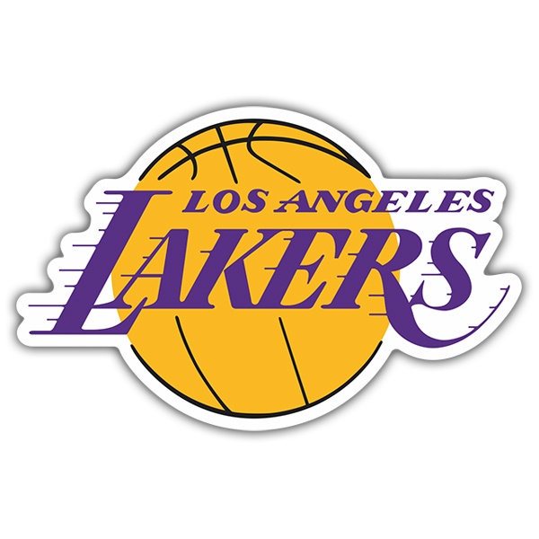 Car & Motorbike Stickers: NBA - Los Angeles Lakers shield