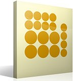 Wall Stickers: Kit of 18 circles 4