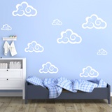 Wall Stickers: Kit 9 Clouds 3