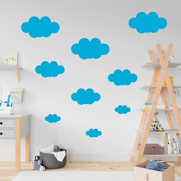 Wall Stickers: 9 Clouds Kit 0