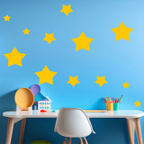 Wall Stickers: Galaga Star Kit 2