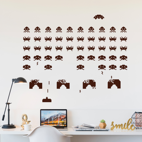 Wall Stickers: Space Invaders