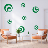 Wall Stickers: Kit 7 Psychedelic Circles 4