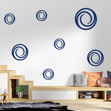 Wall Stickers: Kit 7 circles G 2