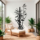 Wall Stickers: Floral bamboo canes 17