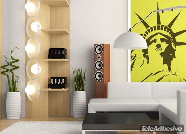 Wall Stickers: Head of the Statue of Liberty