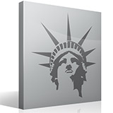 Wall Stickers: Head of the Statue of Liberty 3