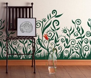 Wall Stickers: Floral Aura 3