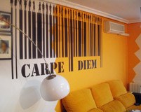 Wall Stickers: Carpe Diem - Barcode 6