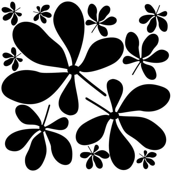 Wall Stickers: Floral Talium