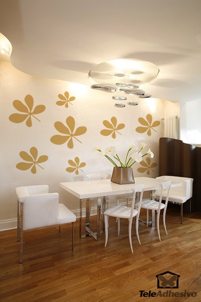 Scattered Flowers Wall Decal 4/4