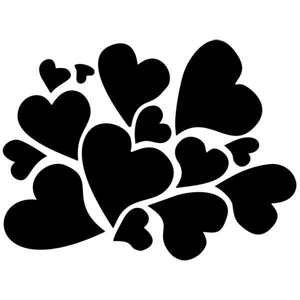 Wall Stickers: Hearts