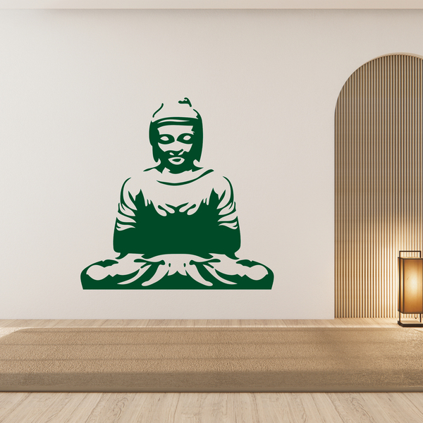 Wall Stickers: Buddha meditating