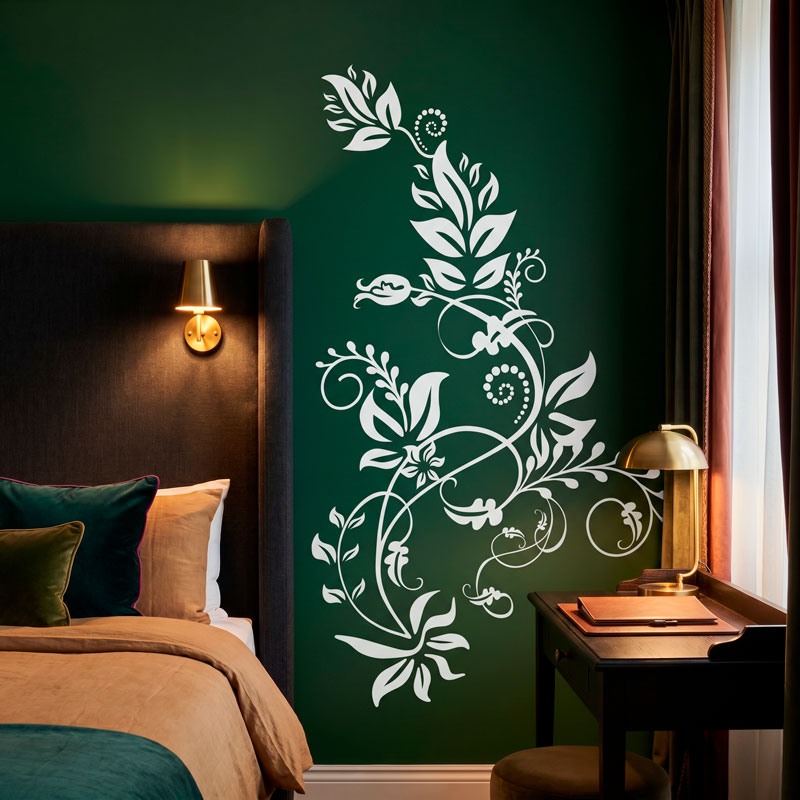 Floral Vine Wall Decal 5