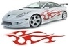 Car & Motorbike Stickers: New Flaming 1