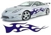 Car & Motorbike Stickers: New Flaming 2
